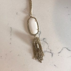 Kendra Scott Rayne Necklace - White